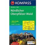   192. Oberpfälzer Wald, Nördlicher turista térkép Kompass 