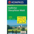 194. Oberpfälzer Wald, Südlicher turista térkép Kompass 