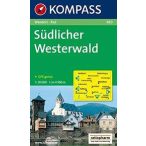 830. Westerwald, Südlicher turista térkép Kompass 