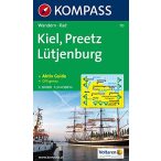 715. Kiel, Preetz, Lütjenburg turista térkép Kompass 