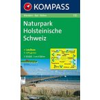   720. Naturpark Holsteinische Schweiz turista térkép Kompass 