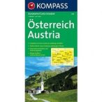 308. Österreich, 1:300 000 térkép autós 