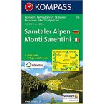   056. Sarntaler Alpen/Monti Sarentini, 1:25 000, D/I turista térkép Kompass 