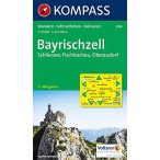   008. Bayrischzell, Schliersee, Fischbachau, Oberaudorf, 1:25 000 turista térkép Kompass 