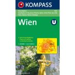 432. Wien Touristplan, 1:20 000, Box várostérkép 