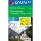   082. Ahrntaler Berge, Monti di Valle Aurina turista térkép Kompass 1:25 000 