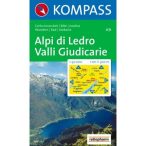 071. Alpi di Ledro turista térkép Kompass 1:50 000 