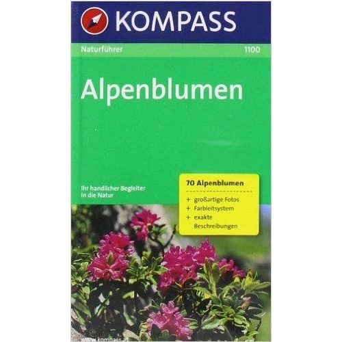 1100. Alpenblumen természetjáró könyv Naturführer 
