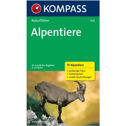 1101. Alpentiere természetjáró könyv Naturführer 