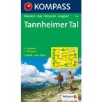 04. Tannheimer Tal turista térkép Kompass 1:35 000 