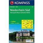   755. Niederrhein Süd, Naturpark MaasSchwalmNette turista térkép Kompass 
