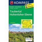   775. Stuttgart und Umgebung, "Schwäbische Alb", 1:75 000 turista térkép Kompass 