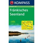 174. Fränkisches Seenland turista térkép Kompass 