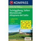 055. Tschögglberg turista térkép Kompass 1:25 000 