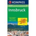   448. Innsbruck Touristplan, 1:10 000, 30er Box várostérkép 
