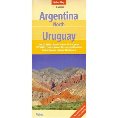 Argentina térkép Nelles 1:4 000 000 