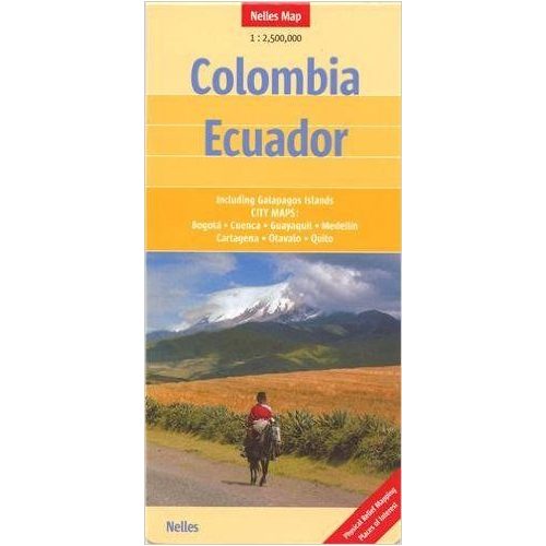 Colombia térkép Nelles 1:2 500 000 