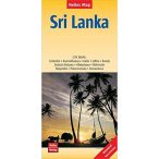 Sri Lanka térkép Nelles Sri Lanka autós térkép