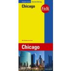 Chicago térkép Falk