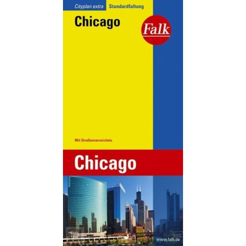 Chicago térkép Falk