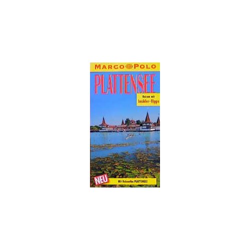 Plattensee Balaton útikönyv Marco Polo - német nyelvű 