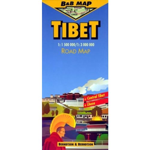 Tibet térkép B & B 1:1 500 000 