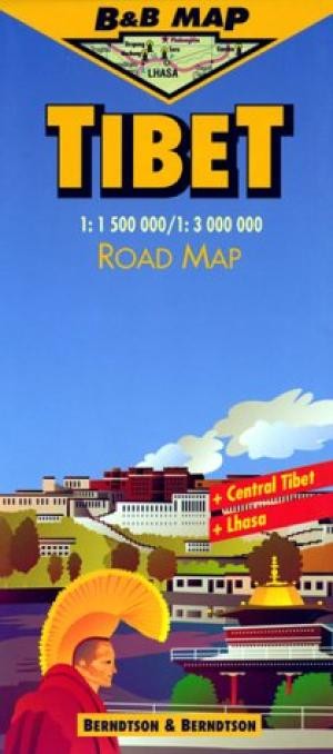 Tibet Térkép B & B 1:1 500 000 , 9783897071087, Ázsiai Orszá