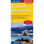 Ecuador és Galápagos térkép Kunth 1:800 000 