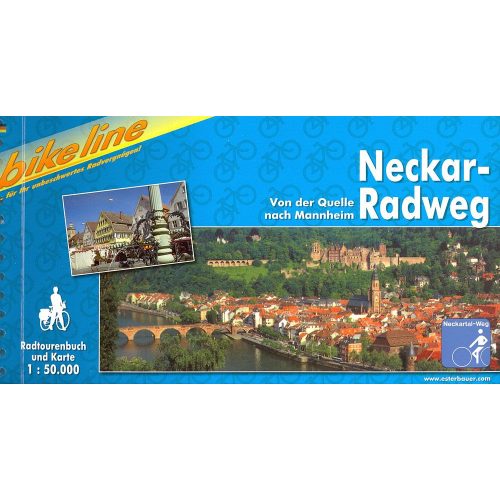 Neckar-Radweg (Villingen-Mannheim) 1:100 000