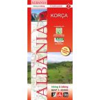   Albánia térkép 7. rész, Albánia kerékpáros térkép   Huber 1:50 000