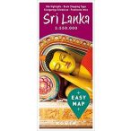 Sri Lanka térkép Kunth 1:550 000