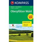   186. Oberpfälzer Wald, 2teiliges Set mit Activ Guide turista térkép Kompass 