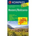   480. Bozen/Bolzano turistatérkép és Bozen várostérkép 1:8 000 