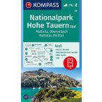   49. Hohe Tauern turista térkép Dél, Hohe Tauern Nemzeti Park Dél, Mallnitz, Obervellach, Maltatal, Mölltall turista térkép 4 az 1-ben, 1:50e, 2019 