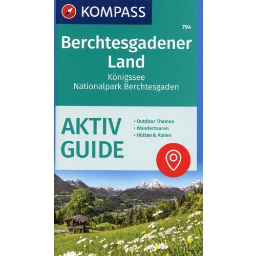 794. Berchtesgadener Land turista térkép Kompass 1:25 000 