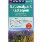   70. Kalkalpen nemzeti park turista térkép Kompass 1:50 000  Hochkar térkép