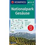   206. Nationalpark Gesäuse térkép, 1:25 000 Nationalpark Gesäuse turista térkép Kompass 