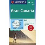 237. Gran Canaria térkép Kompass 1:50 000 