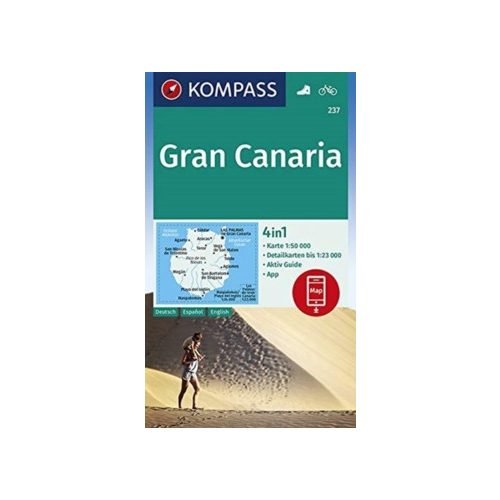 237. Gran Canaria térkép Kompass 1:50 000 