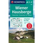 210. Wiener Hausberge turista térkép Kompass 1:50 000 