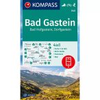   040. Bad Gastein, Bad Hofgastein, Dorfgastein, 1:35 000 turista térkép Kompass 