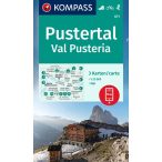 671. Pustertal turista térkép 3 részes Kompass 