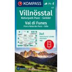   627. Villnösstal/Val di Funes turista térkép Kompass 1:25 000 