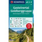   40. Gasteinertal turista térkép Goldberggruppe Hohe Tauern turista térkép Kompass 1:50 000 