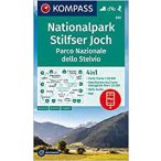   072. Stelvio Nemzeti Park turistatérkép Parco Nazionale dello Stelvio turista térkép szett Kompass 1:50 000 
