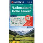   50. Hohe Tauern turista térkép Kompass, Nationalpark Hohe Tauern térkép szett 1:50 000  2026.
