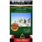 Szíria térkép Gizi Map  1:750 000 