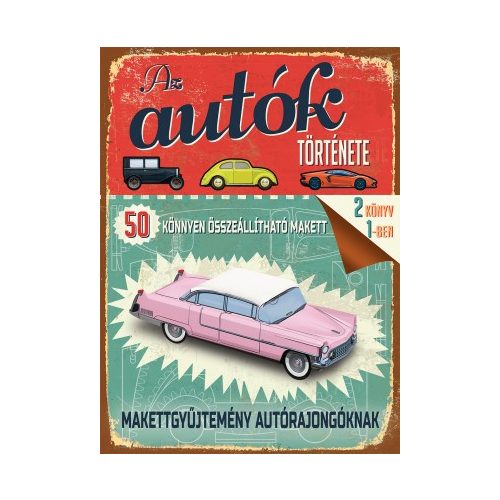 Az autók története könyv Ventus Libro Kiadó, Autó makettek, Makettgyűjtemény autórajongóknak