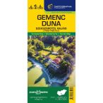   Gemenc Duna turistatérkép (Szekszárd-Baja) Gemenc kerékpáros- és vízisport térkép - Cartographia Duna vízitérkép 1:30e 2026.