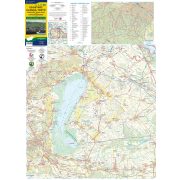 Szigetköz turista térkép, Szigetköz térkép, Hanság, Fertő térkép Szigetköz kerékpáros-, vízisport- és turistatérkép Szarvas-Cartographia 2026.
